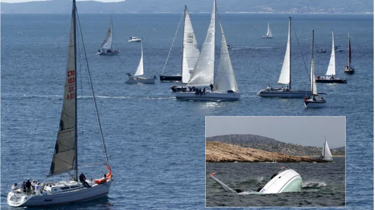 Valovi potopili jedrilicu, posada zavr&scaron;ila u moru: 'Duju vi&scaron;e nismo vidjeli, a na&scaron;e pozive u pomoć charter je ignorirao'