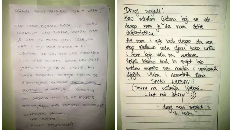 'Sorry na vođenju ljubavi, but not sorry'