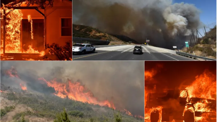 Deset poginulih, vi&scaron;e od stotinu ozlijeđenih i tisuće evakuiranih
