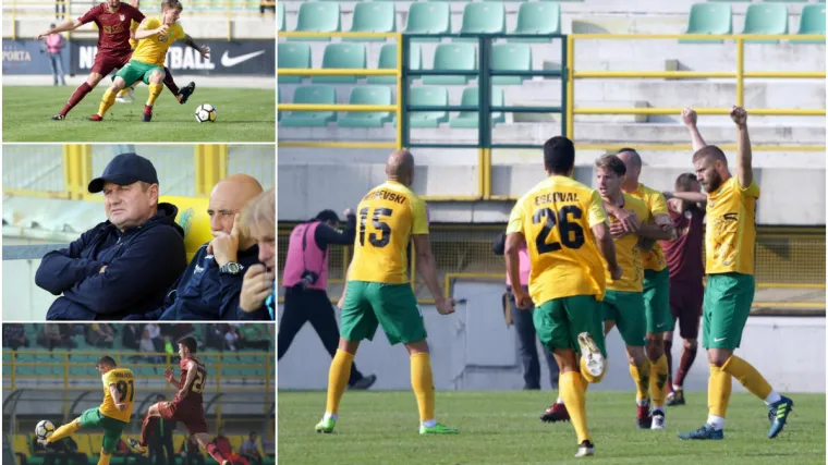 ŽUTO-ZELENI PRIREDILI SENZACIJU: Istra 1961. sru&scaron;ila prvaka Hrvatske Rijeku