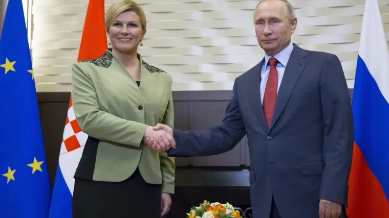 Na ručku s predsjednicom Putin se izravno obratio čelniku Sberbanke: 'Agrokor nam duguje milijardu? Pa škrtico, riješi to'