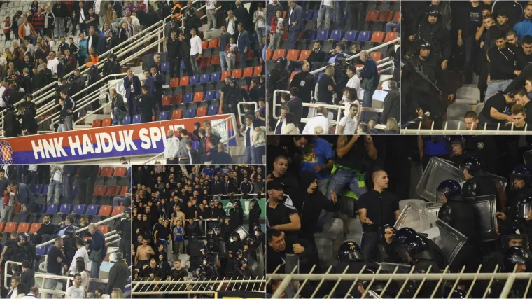 Verzije događaja očekivano različite: nemile scene iz poljudske lože jo&scaron; jedan dokaz rasula u hrvatskom nogometu?