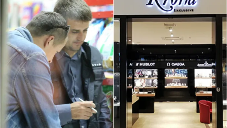 Maskirani razbojnici upali u ekskluzivni dućan i ukrali skupe satove