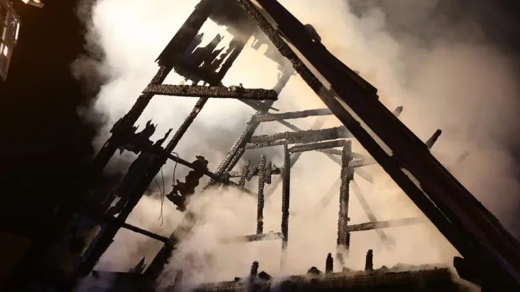 Pogledajte dramatičnu snimku požara u Mlinovima: 'Plamen je bio skoro 20 metara visok, ali srećom nije bilo vjetra'