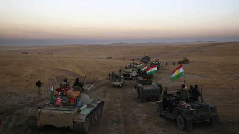 Iračke trupe raspoređene u kurdskom području uz Tursku