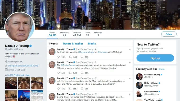 Twitter deaktivirao račun Donalda Trumpa: 'Provodimo istragu'