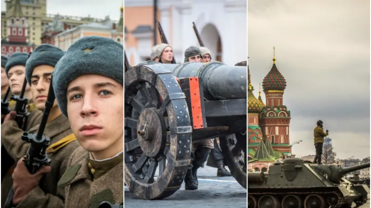 Na Crvenom trgu slavili pobjedu Sovjeta nad nacistima, ove fotografije će vas vratiti u pro&scaron;lost