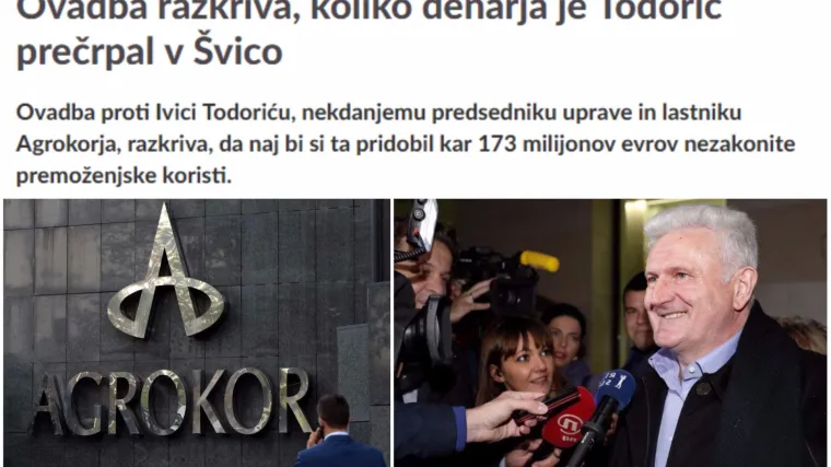 Todorić iz Agrokora izvukao 173 milijuna eura i prebacio ih u &Scaron;vicarsku