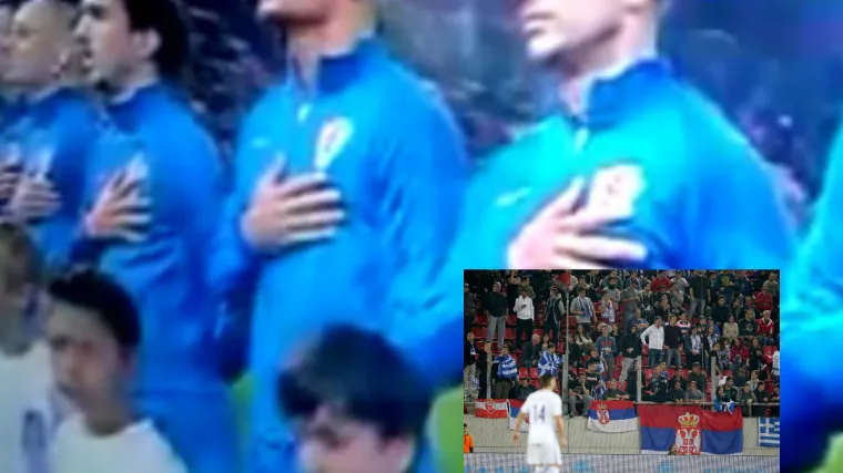 Srpske zastave i netrpeljivost dočekali Vatrene u Pireju