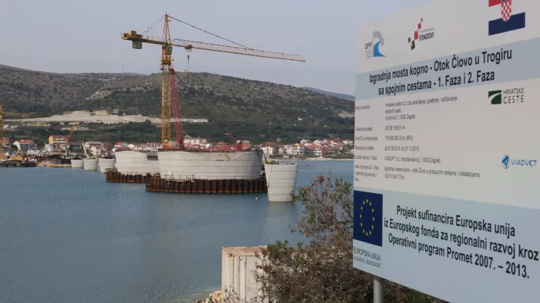 Kinezi u dvije godine sagradili most dug 165 km, a na&scaron; prema Čiovu od svega pola kilometra neće biti gotov ni sljedeće turističke sezone