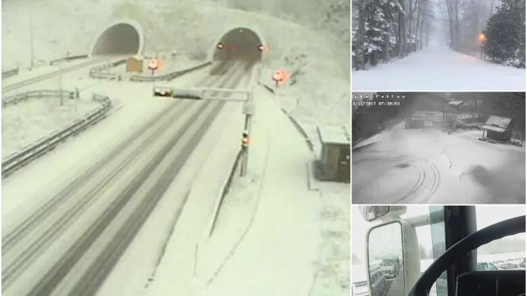 Očekuje se stvaranje debljeg pokrivača, dio autoceste A1 zatvoren za promet