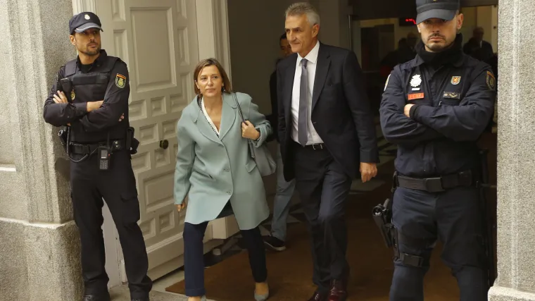 Optužena predsjednica katalonskog parlamenta izlazi na izbore