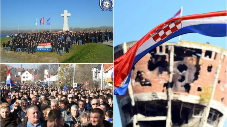 Najže&scaron;ći Dinamovi navijači u Gradu heroju na 26. obljetnicu njegovog pada