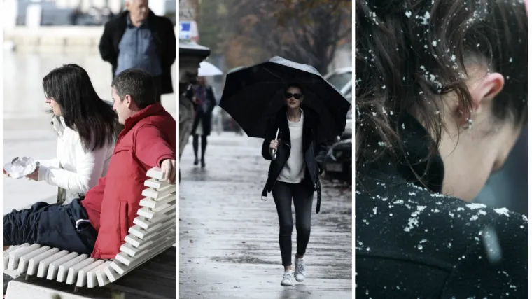 Jo&scaron; ki&scaron;e, pad temperature, a potom i snijeg u unutra&scaron;njosti