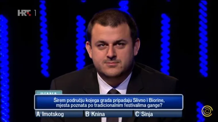 Prozvali 'rodijaka' Deana Kotigu zbog krivog odgovora u 'Potjeri'