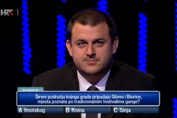 Prozvali 'rodijaka' Deana Kotigu zbog krivog odgovora u 'Potjeri'