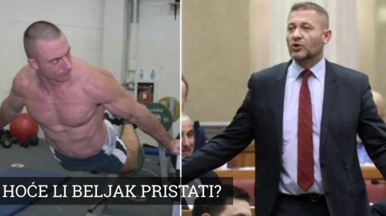 HDZ-ovac I SNAGATOR IZAZIVALI BELJAKA NA 'PO&Scaron;TENU &Scaron;ORU', &Scaron;EF HSS-a UZVRATIO: 'Umro sam od straha pred tim bicepsima...'