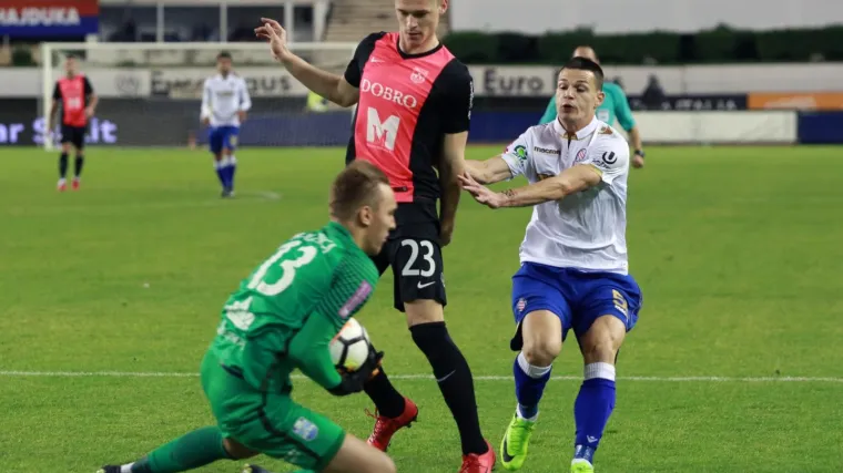 Hajduk se u sudačkoj nadoknadi spasio poraza u Kopićevom poljudskom debiju