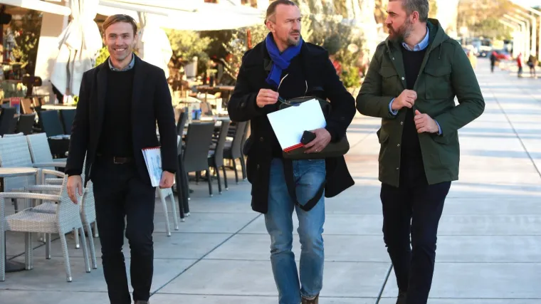 Dario &Scaron;imić stigao u Split: 'Skoro 95% ljudi nas podržava, to nije jasno jedino nekima u HNS-u'