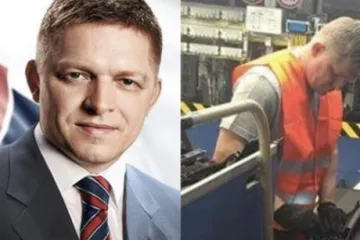 U znak solidarnosti, stao uz pokretnu traku i pomagao radnicima