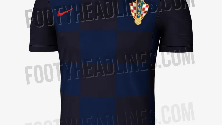 Prvi put s crno-plavim 'kockicama': procurile nove fotografije hrvatskih dresova za SP