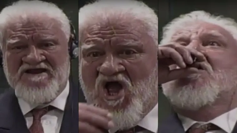 'Praljak je izgledao kao da je u bolovima i mukama, s galerije se prolomilo glasno 'Neee''