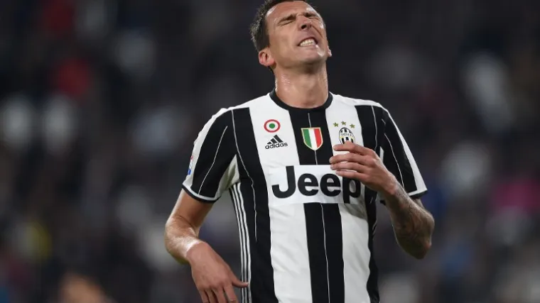 Mandžukić se ozlijedio na treningu i neće igrati u derbiju protiv Napolija
