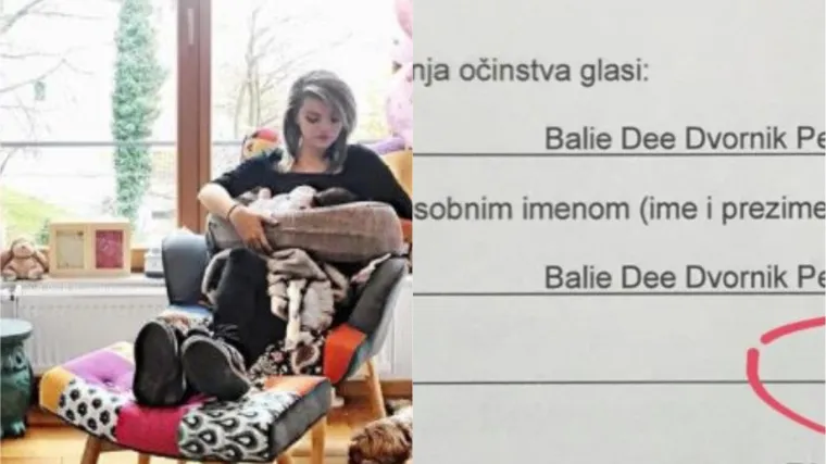 Uz sliku samo napisala 'Neka te'...