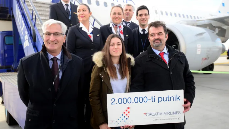 Dana&scaron;nji dan će zlatnim slovima ostati upisan u knjigama Croatije Airlines
