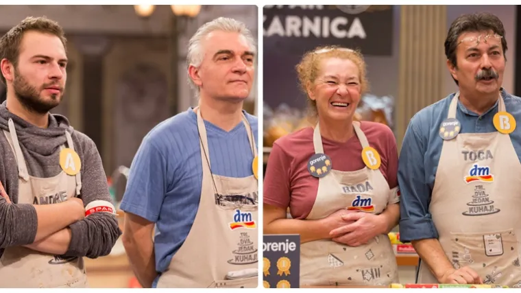 Andrej i Marijan su prvi finalisti, a Bada i Toca napustili show!