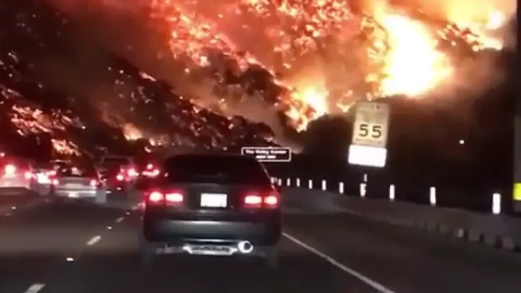 Goran Vi&scaron;njić snimio užasavajuće prizore požara kod Los Angelesa: 'Molite za sve pogođene ovim paklom'