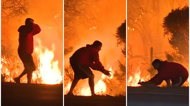 Čovjek riskirao vlastiti život kako bi iz stra&scaron;nog požara spasio malenog zeca
