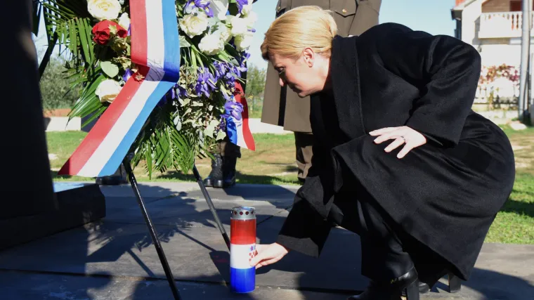 Predsjednica Grabar-Kitarović: 'S ponosom se prisjećamo prvog hrvatskog predsjednika'