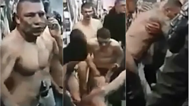 Krvavi i o&scaron;amućeni huligani teturali dok ih je policija postrojavala