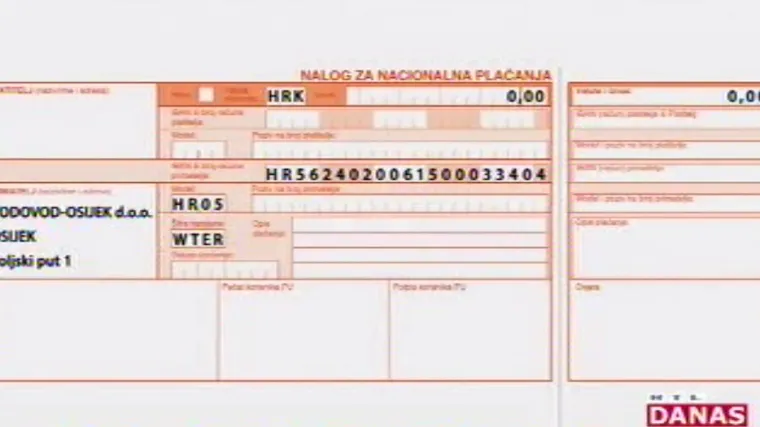 U Osijeku su na kućne adrese počeli stizati neobični računi za vodu: i to sa iznosom od – nula kuna