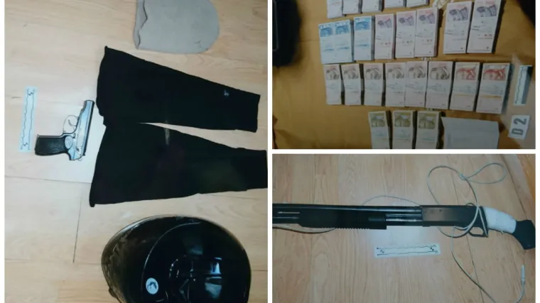 Pun kofer bio je autu, s puškama i maskama