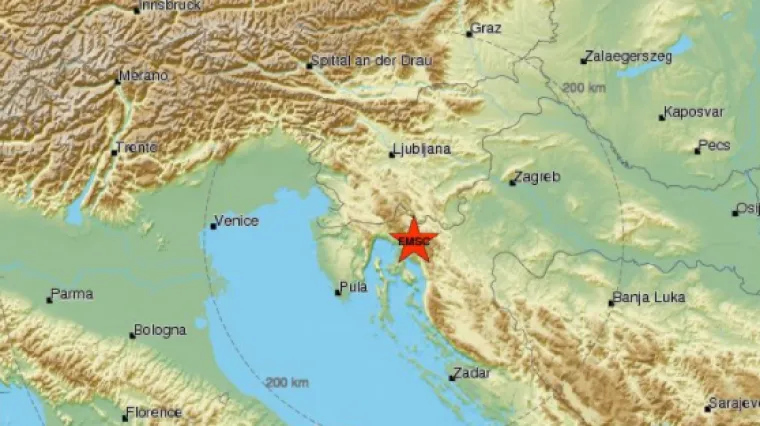 'Krevet mi se tresao nekoliko sekundi'