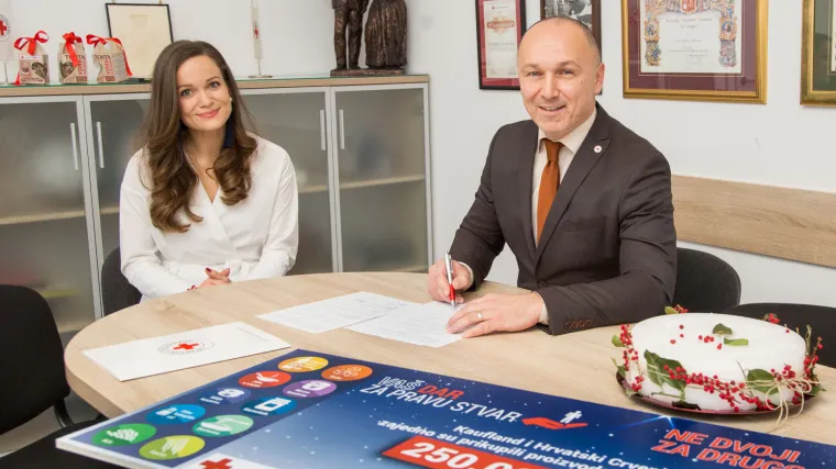 Kaufland i Hrvatski Crveni križ prikupili proizvode u vrijednosti od preko 250.000 kuna!