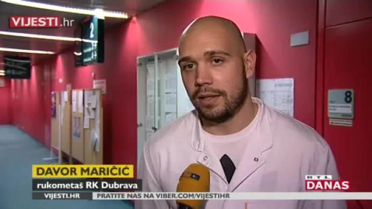 Rukomet i studij medicine paralelno: igrač Dubrave Davor Maričić uspje&scaron;no spaja dvije ljubavi