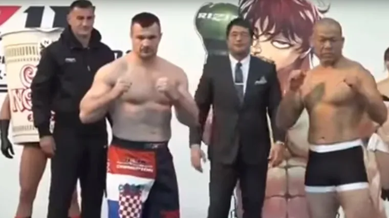 Mirko Filipović sučelio se s Japancem uoči povratničke borbe