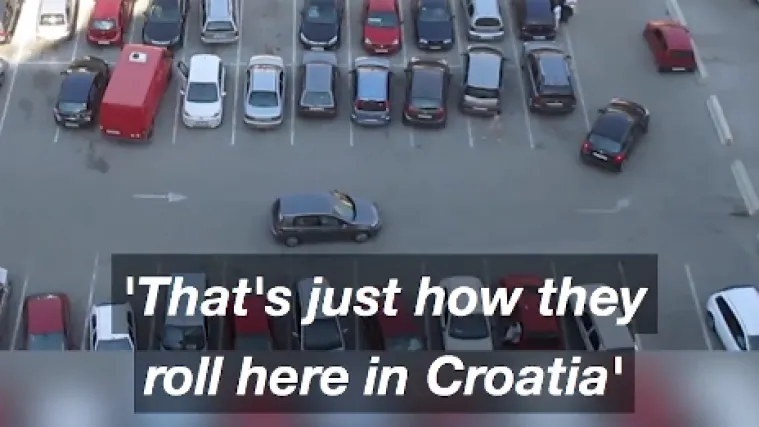 Britanci ismijavaju hrvatske vozače - video pogledalo vi&scaron;e od milijun ljudi: 'Hrvati zaista ne znaju kako parkirati'