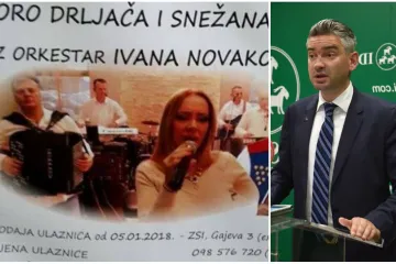 'Kratko i jasno - taj lik Drljača neće nastupiti za doček pravoslavne Nove godine. Točka'