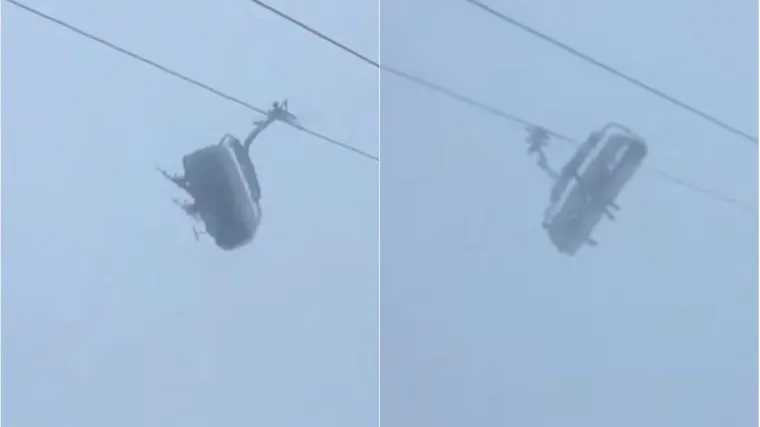 Oluja zarobila skija&scaron;e u gondoli, vjetar ih sumanuto bacao poput igračke