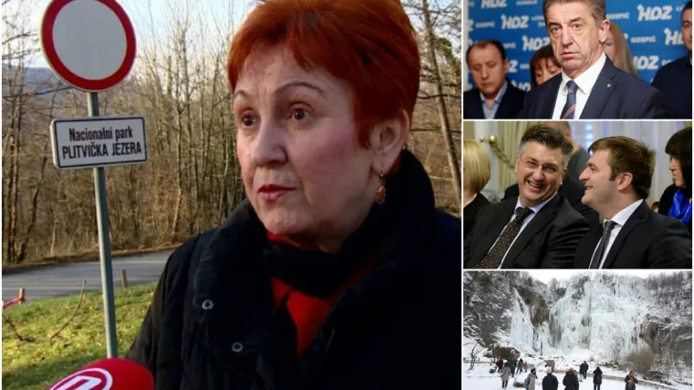 Pod njenim vodstvom bageri su uni&scaron;tili sedrene barijere i sedam mladih jezera NP-a