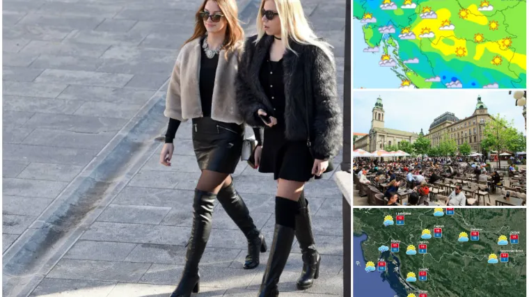 Južina donijela rekordne temperature, evo gdje će biti najtoplije