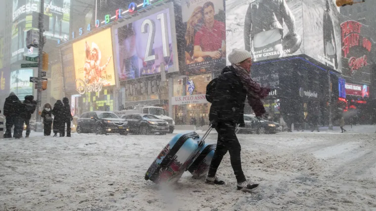 Sjeveroistok Amerike i dalje se smrzava, ali slijedi porast temperatura