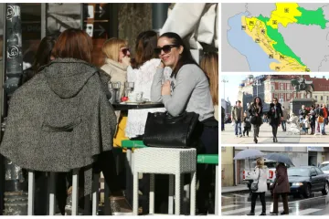 Temperature će i dalje biti visoke, a evo kada bi mogla pasti kiša i snijeg