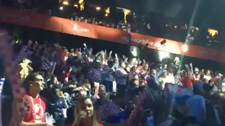Ovako izgledaju tribine dvorane u kojoj igra Hrvatska