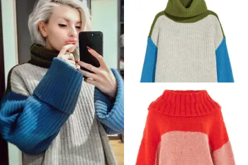 Color-block puloveri veliki su hit među trendesetericama: Obožava ih i Ella Dvornik, a mi smo našli neke cool komade