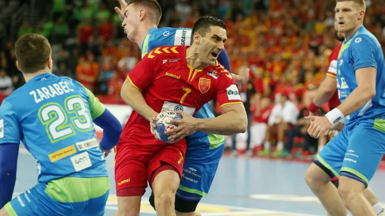 Makedonsko slavlje u zagrebačkoj Areni: Kiro Lazarov s 37 na plećima vodio reprezentaciju i presudio u drami